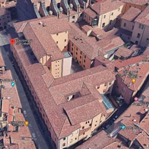 Vista aerea del complesso