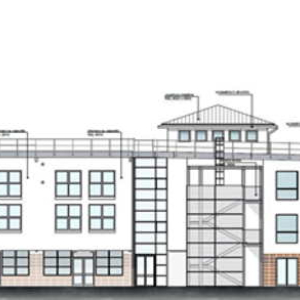 Prospetto principale Nord-Ovest