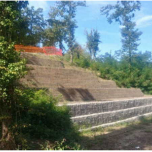 opera di sostegno in terra rinforzata