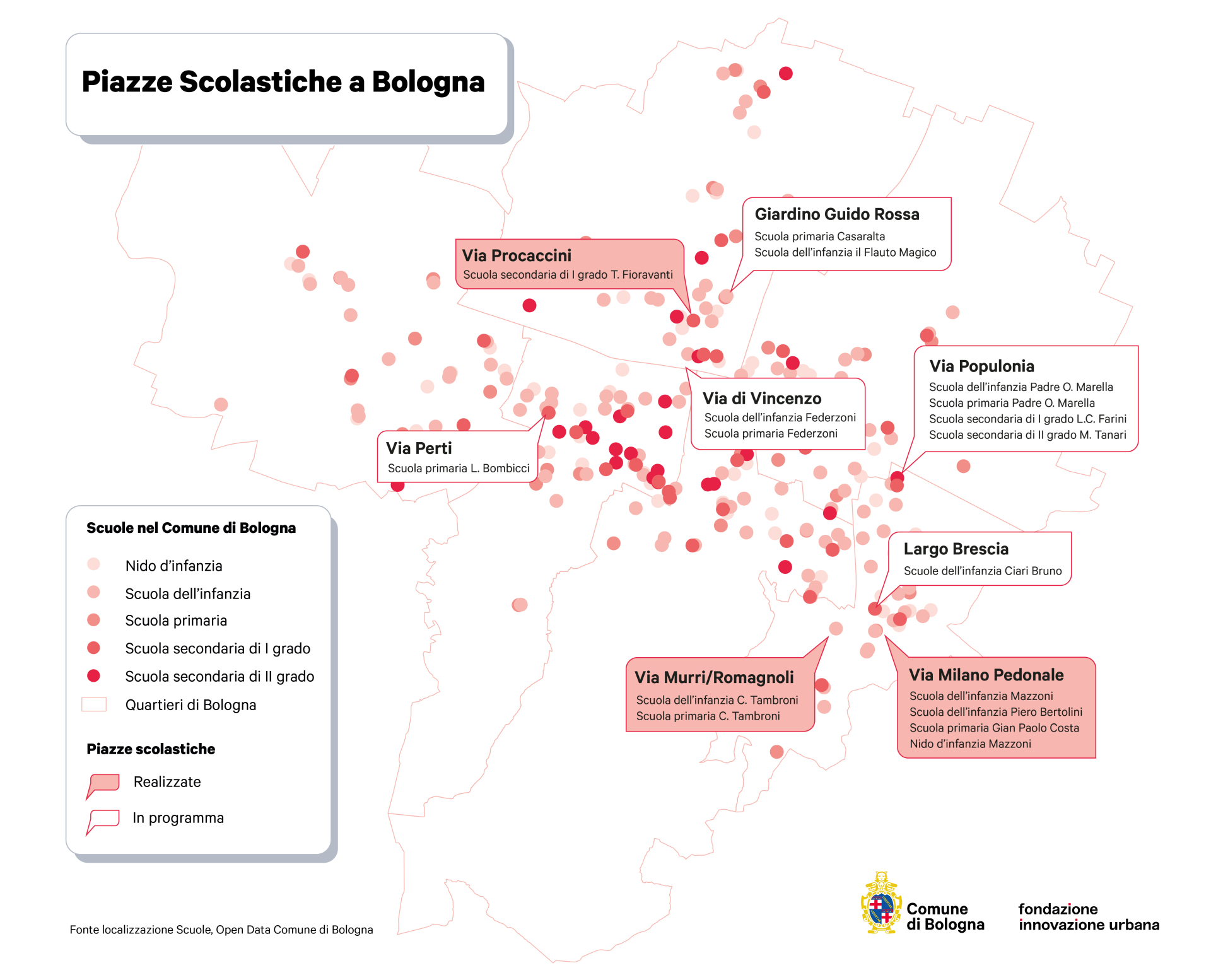 Mappa piazze scolastiche